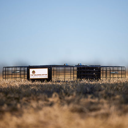 Rugged Ranch SQRTO Squirrelinator Squirrel 2 Door Trap Cage (2 Pack) - Angler's Pro Tackle & Outdoors