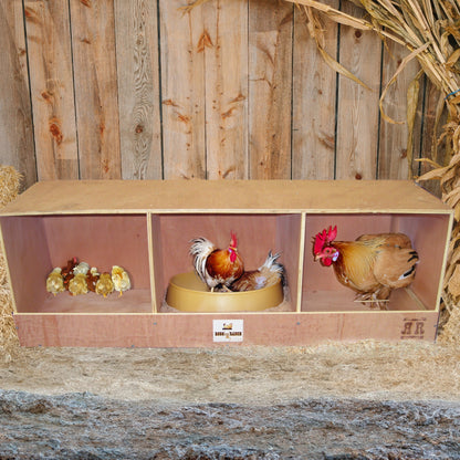 Rugged Ranch TRIPLEX RuggEgg Barn Wooden Chicken Coop Triple Nesting Egg Boxes - Angler's Pro Tackle & Outdoors