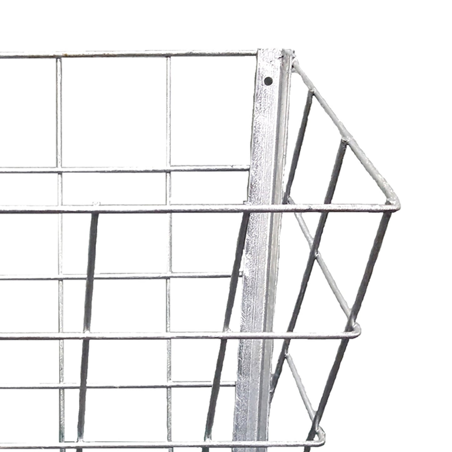 Rugged Ranch Wall Mounted Rustproof Steel Sheep & Goat Livestock Hay Feeder Rack - Angler's Pro Tackle & Outdoors