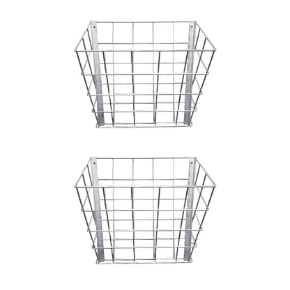 Rugged Ranch Wall Mounted Steel Sheep & Goat Livestock Hay Feeder Rack (2 Pack) - Angler's Pro Tackle & Outdoors