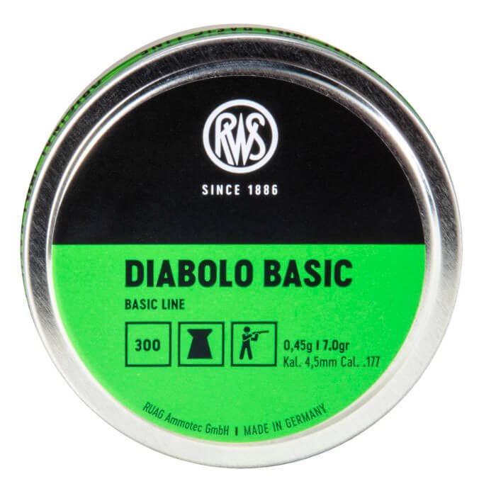 RWS Diablo .177 Airgun Pellet 300 Count Tin - Angler's Pro Tackle & Outdoors