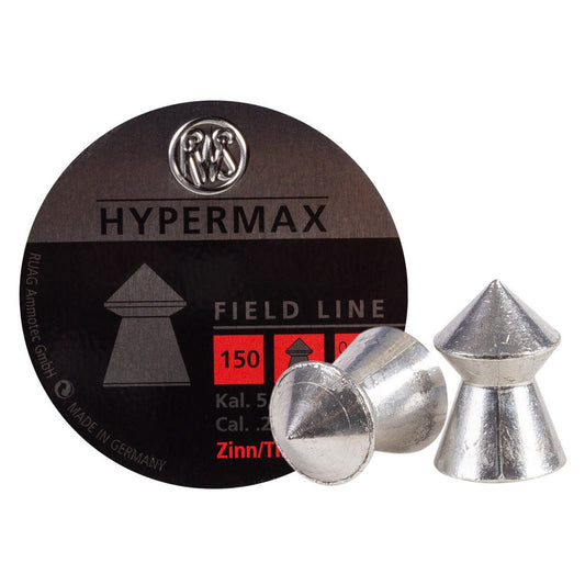 RWS Hypermax Alloy Pellets .22 Caliber 150 Pack - Angler's Pro Tackle & Outdoors