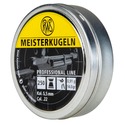 RWS Meisterkugeln Pro .22 Cal Airgun Pellet - Angler's Pro Tackle & Outdoors