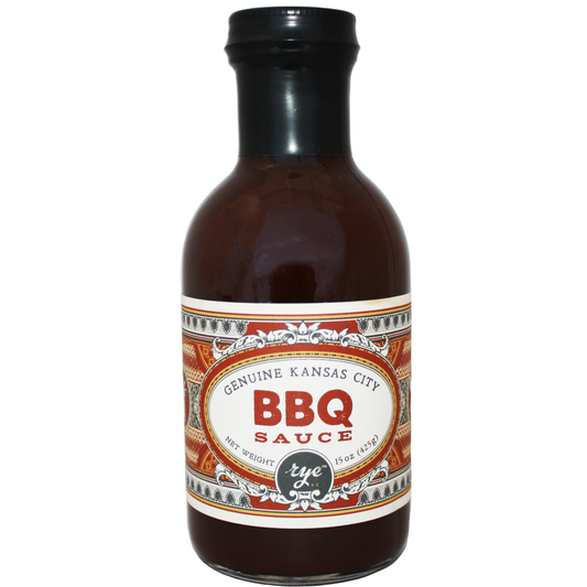 Rye Genuine Kansas City BBQ Sauce 15 oz.