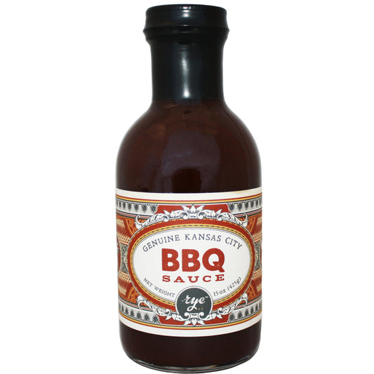 Rye Genuine Kansas City BBQ Sauce 15 oz. - Angler's Pro Tackle & Outdoors