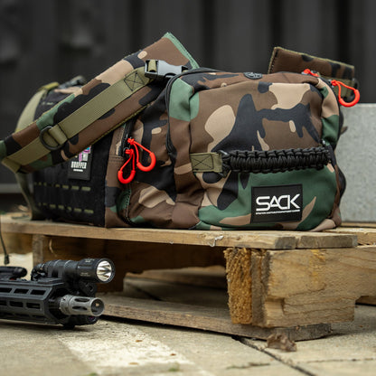 Combat Iron Apparel 50L Sack™ Duffle Hybrid Double Carry Bag