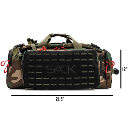 Combat Iron Apparel 50L Sack™ Duffle Hybrid Double Carry Bag