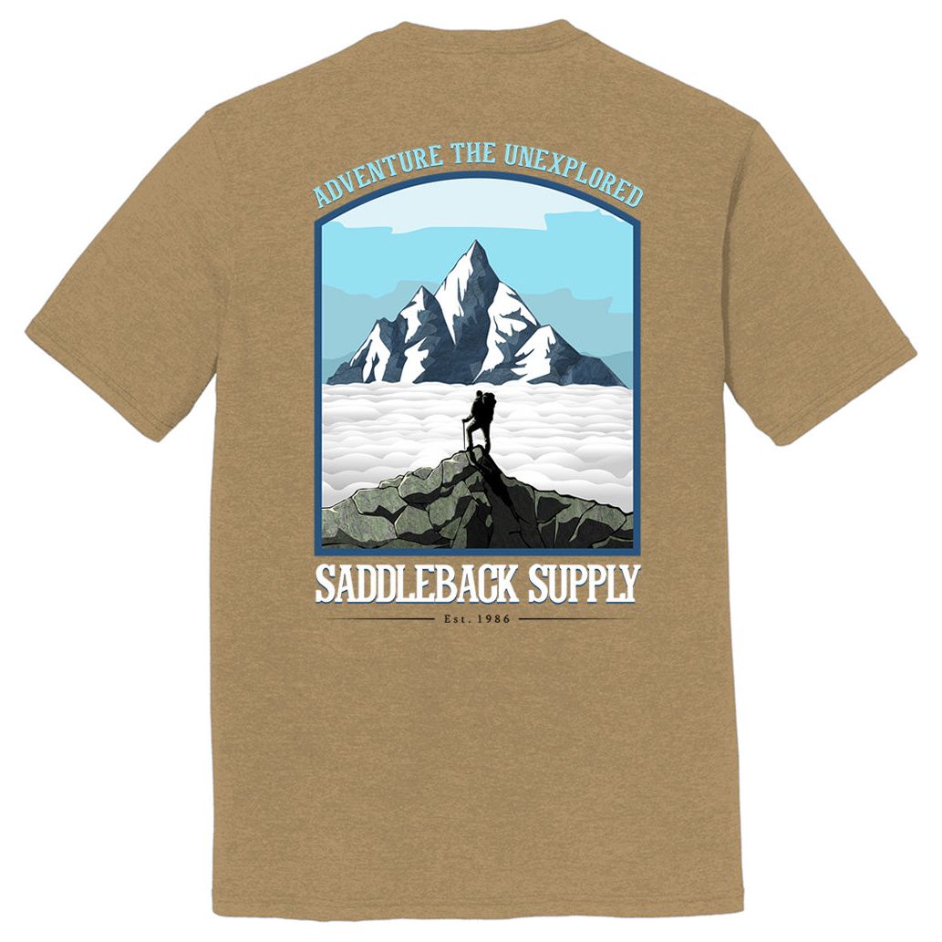 Saddleback Adventure the Unexplored Lightweight Tee - Angler's Pro Tackle & Outdoors
