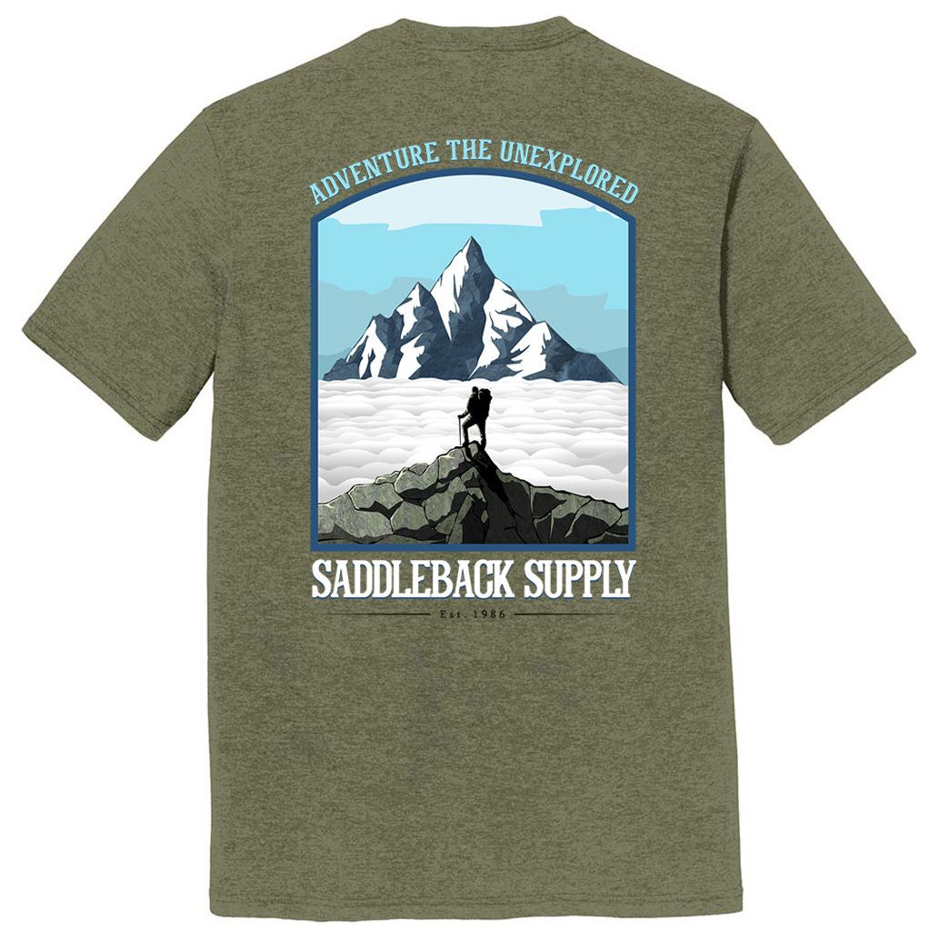 Saddleback Adventure the Unexplored Lightweight Tee - Angler's Pro Tackle & Outdoors