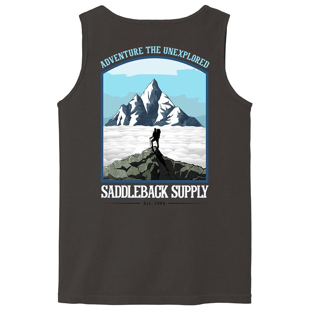 Saddleback Adventure the Unexplored Pigment Tank Top - Angler's Pro Tackle & Outdoors