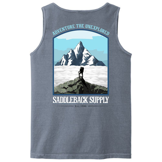 Saddleback Adventure the Unexplored Pigment Tank Top - Angler's Pro Tackle & Outdoors