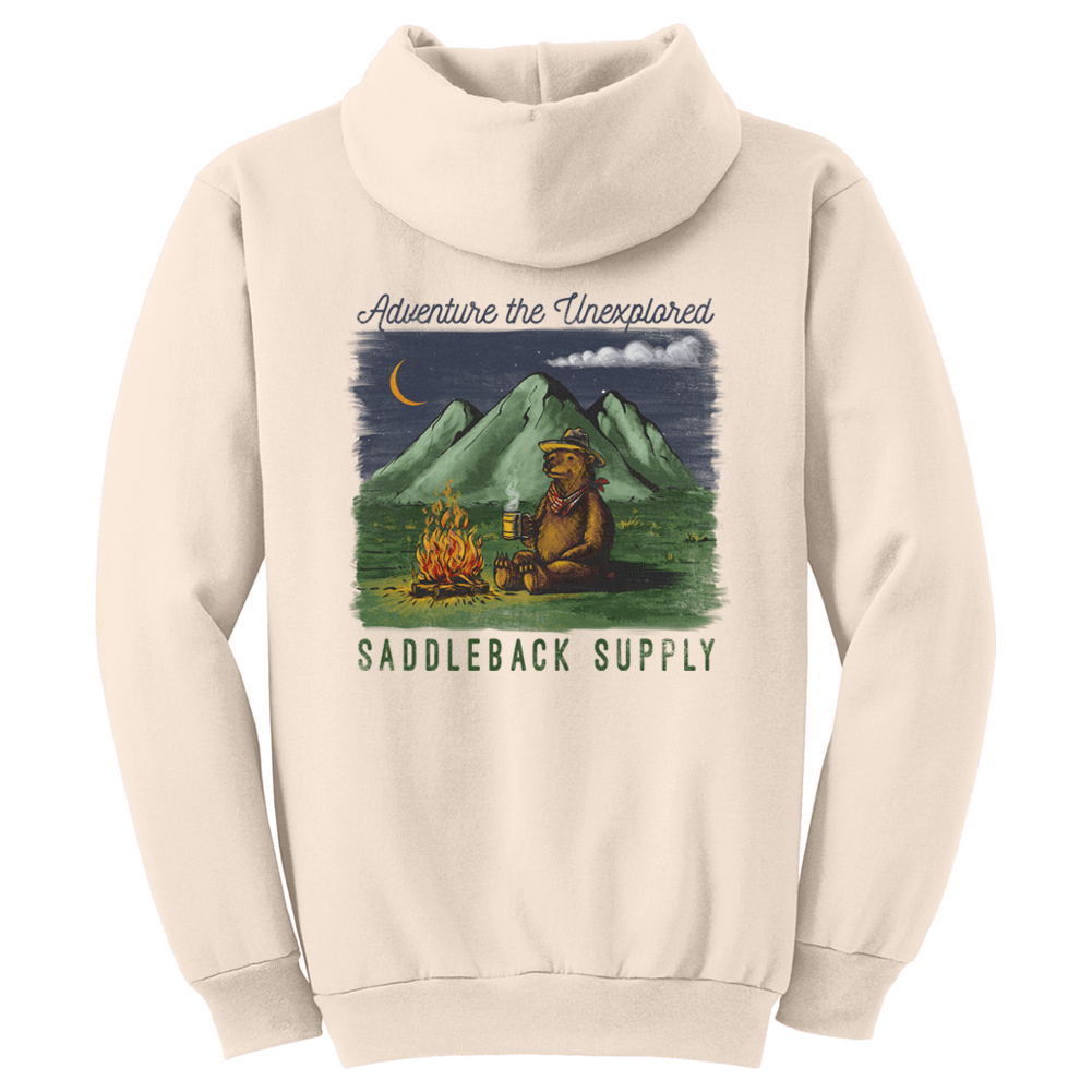Saddleback Camping Bear Hoodie - Angler's Pro Tackle & Outdoors