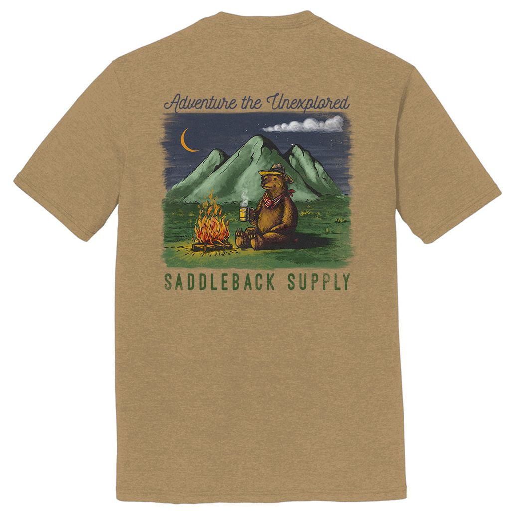 Saddleback Camping Bear Lightweight Tee - Angler's Pro Tackle & Outdoors