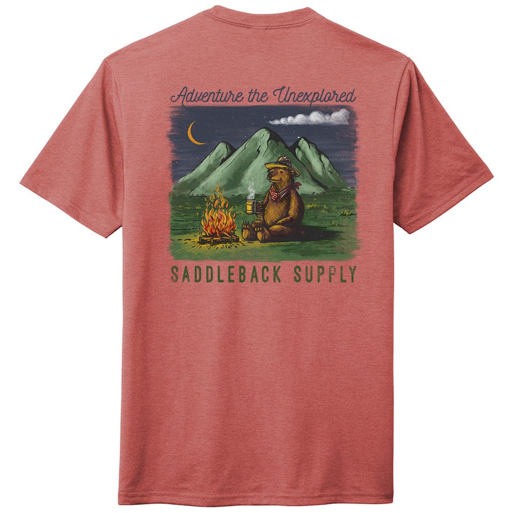 Saddleback Camping Bear Lightweight Tee - Angler's Pro Tackle & Outdoors