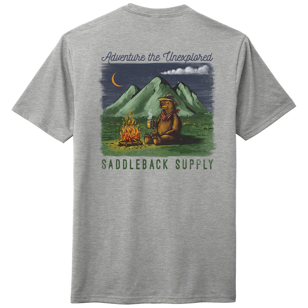 Saddleback Camping Bear Lightweight Tee - Angler's Pro Tackle & Outdoors