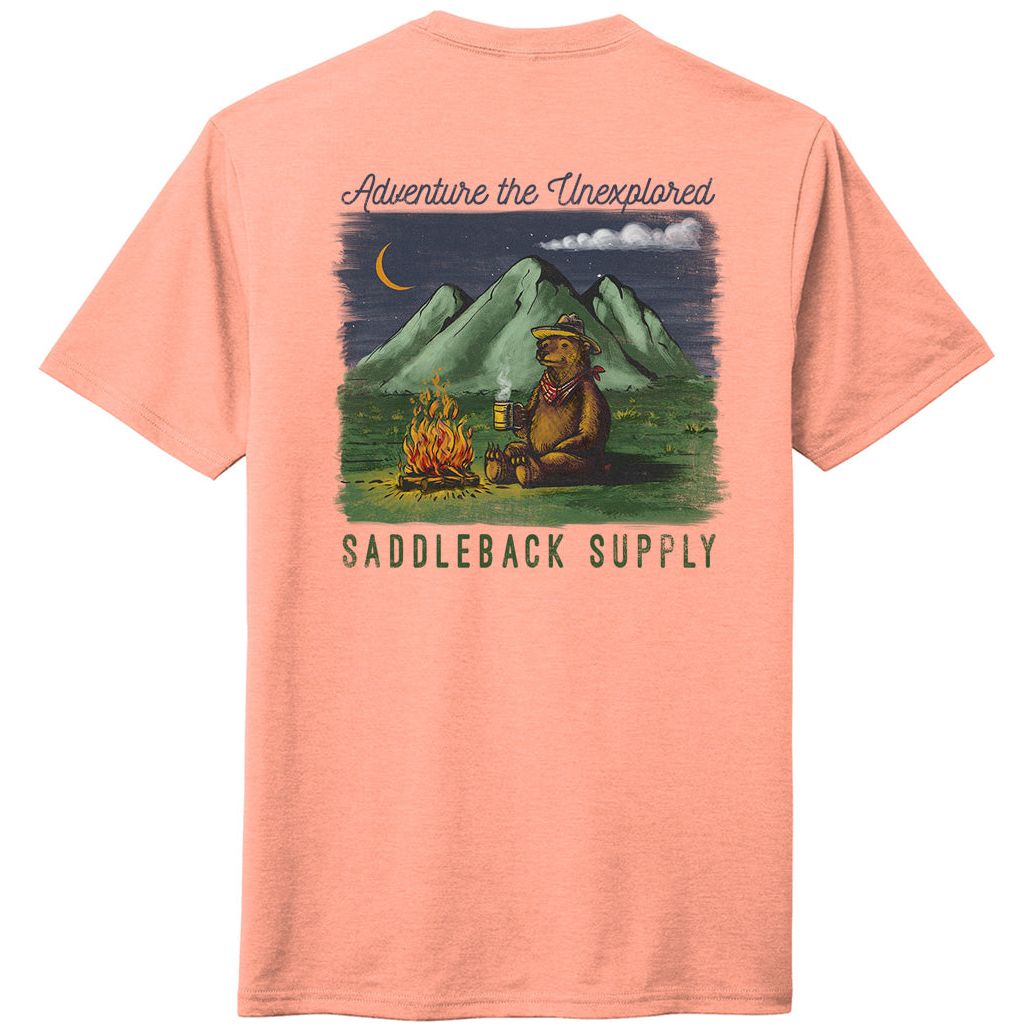 Saddleback Camping Bear Lightweight Tee - Angler's Pro Tackle & Outdoors