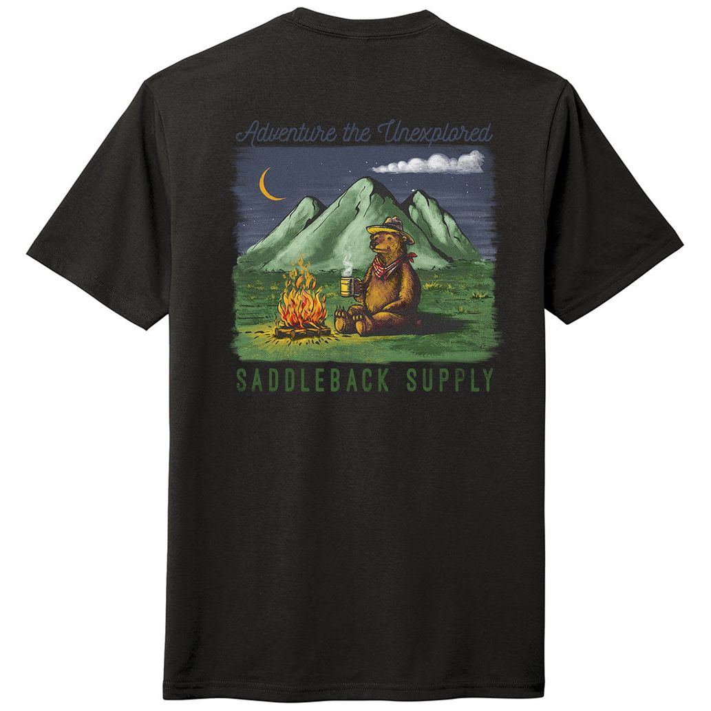 Saddleback Camping Bear Lightweight Tee - Angler's Pro Tackle & Outdoors