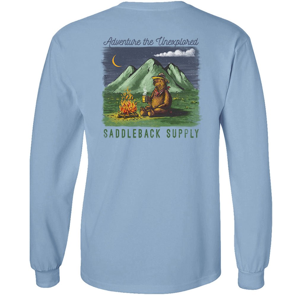 Saddleback Camping Bear Long Sleeve Tee - Angler's Pro Tackle & Outdoors