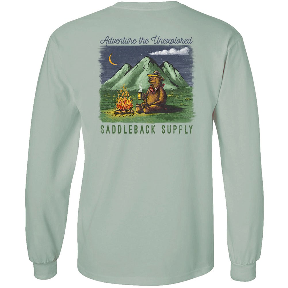 Saddleback Camping Bear Long Sleeve Tee - Angler's Pro Tackle & Outdoors