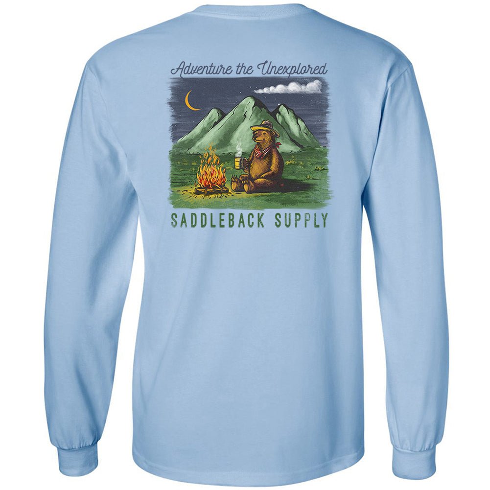 Saddleback Camping Bear Long Sleeve Tee - Angler's Pro Tackle & Outdoors