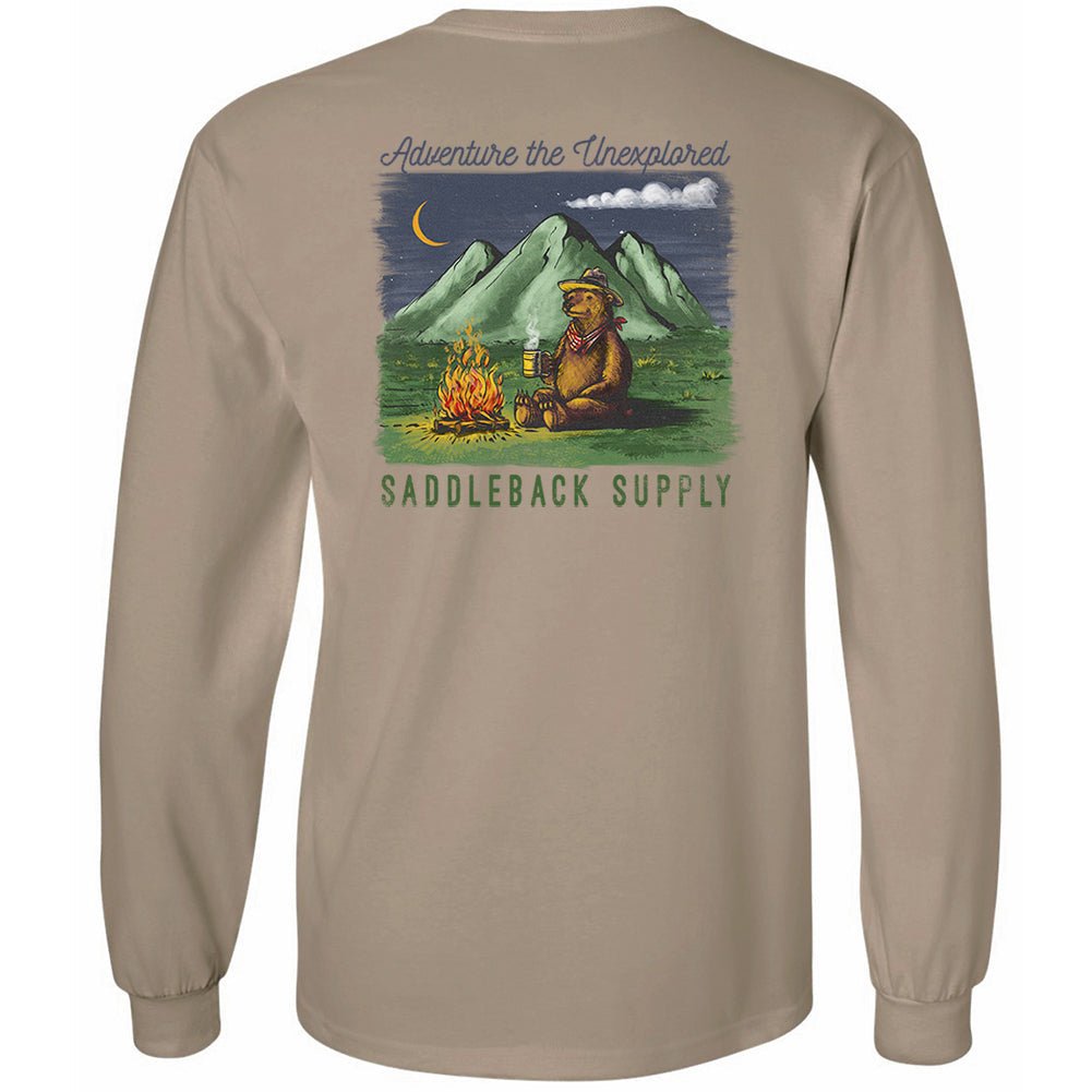 Saddleback Camping Bear Long Sleeve Tee - Angler's Pro Tackle & Outdoors