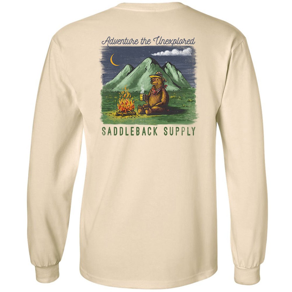 Saddleback Camping Bear Long Sleeve Tee - Angler's Pro Tackle & Outdoors