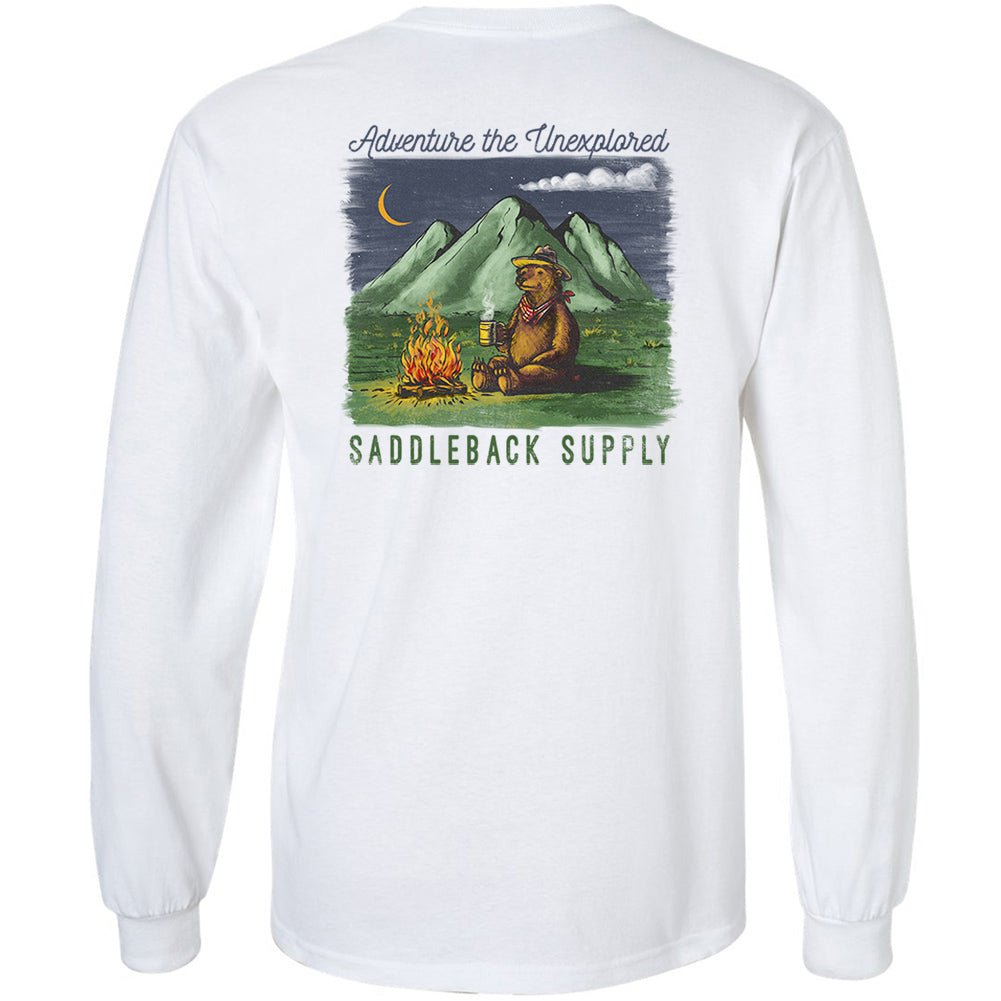 Saddleback Camping Bear Long Sleeve Tee - Angler's Pro Tackle & Outdoors