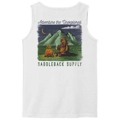 Saddleback Camping Bear Pigment Tank Top - Angler's Pro Tackle & Outdoors