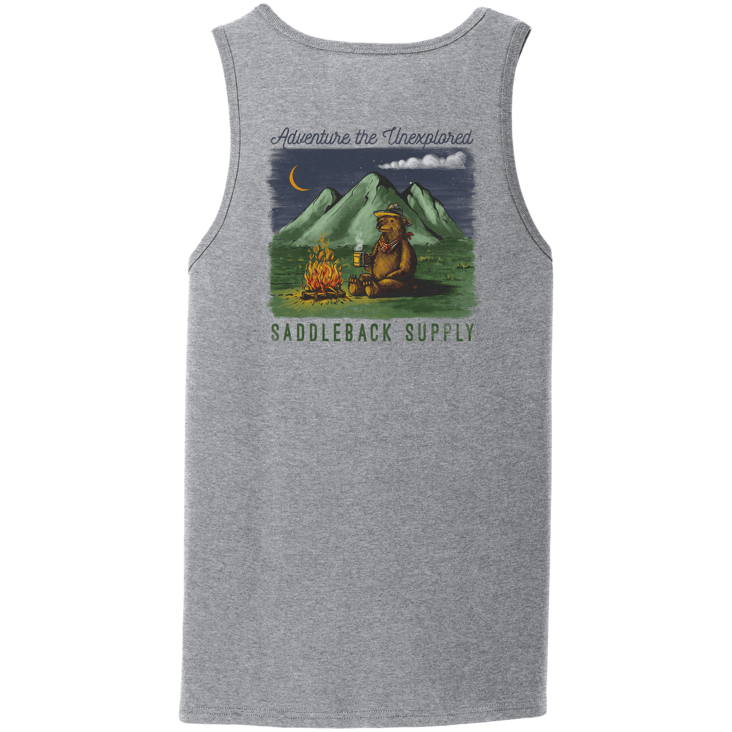 Saddleback Camping Bear Tank Top - Angler's Pro Tackle & Outdoors
