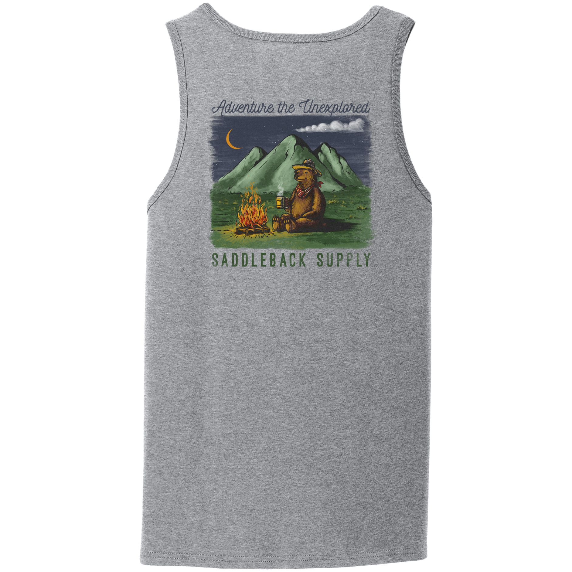 Saddleback Camping Bear Tank Top - Angler's Pro Tackle & Outdoors