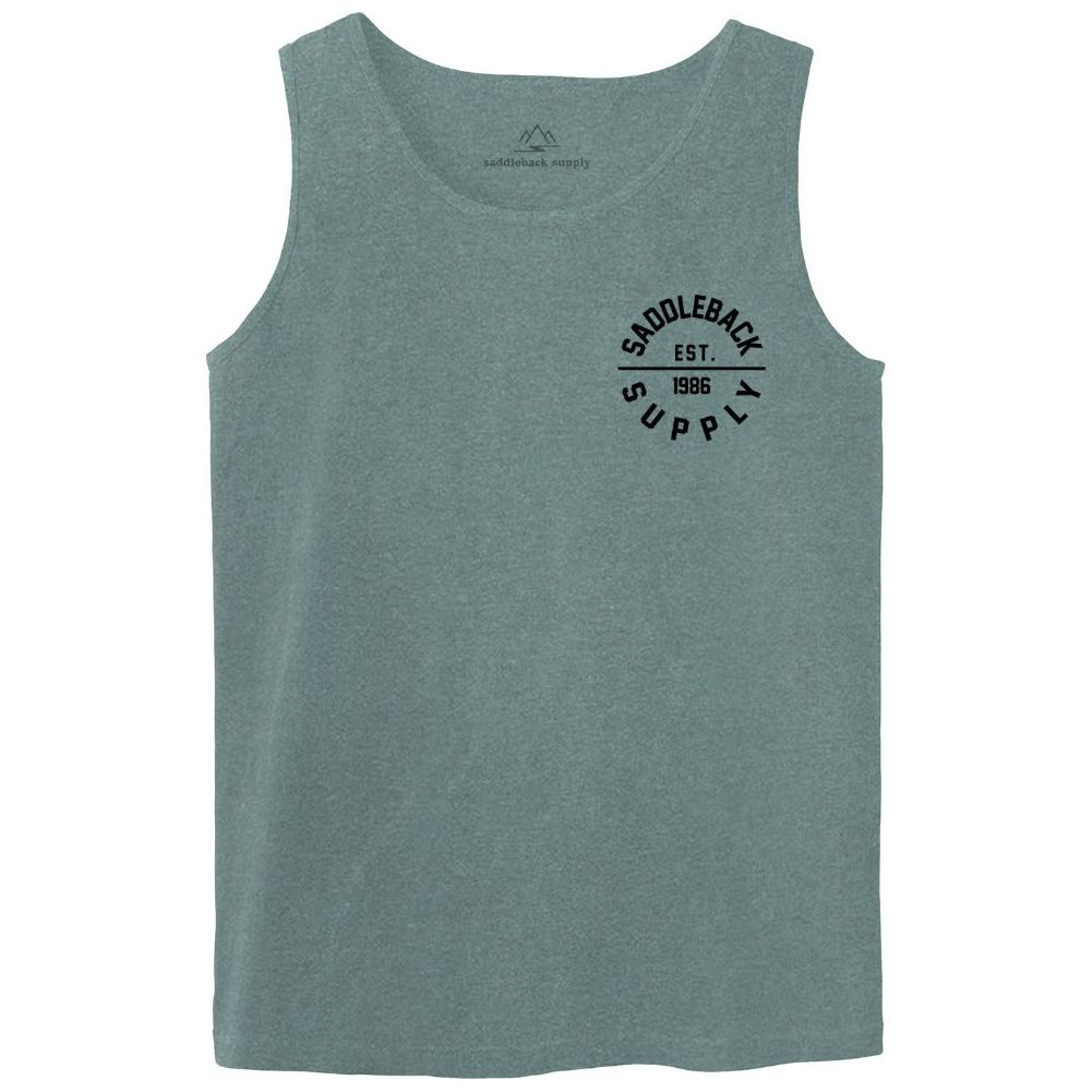 Saddleback Classic Circle Pigment Tank Top - Angler's Pro Tackle & Outdoors