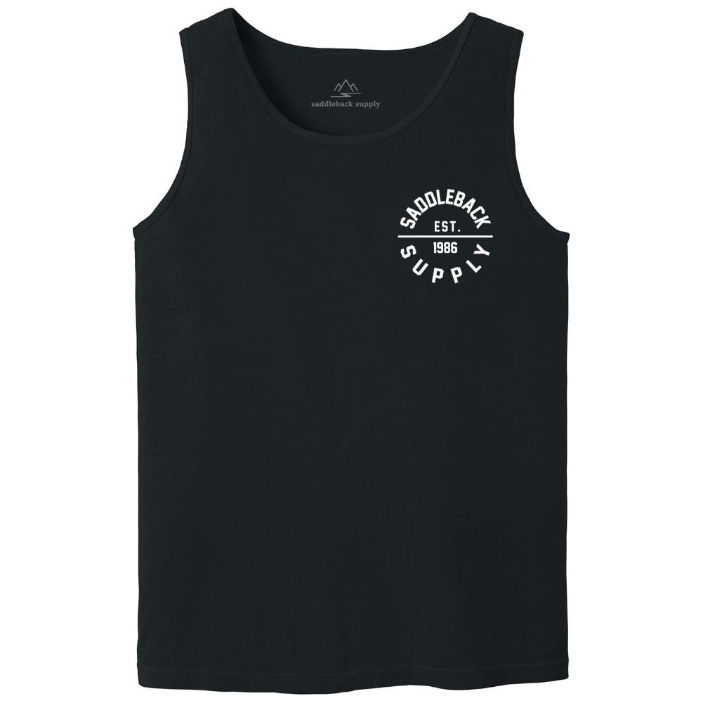 Saddleback Classic Circle Pigment Tank Top - Angler's Pro Tackle & Outdoors
