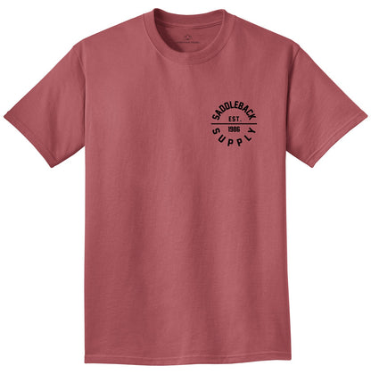 Saddleback Classic Circle Pigment Tee - Angler's Pro Tackle & Outdoors