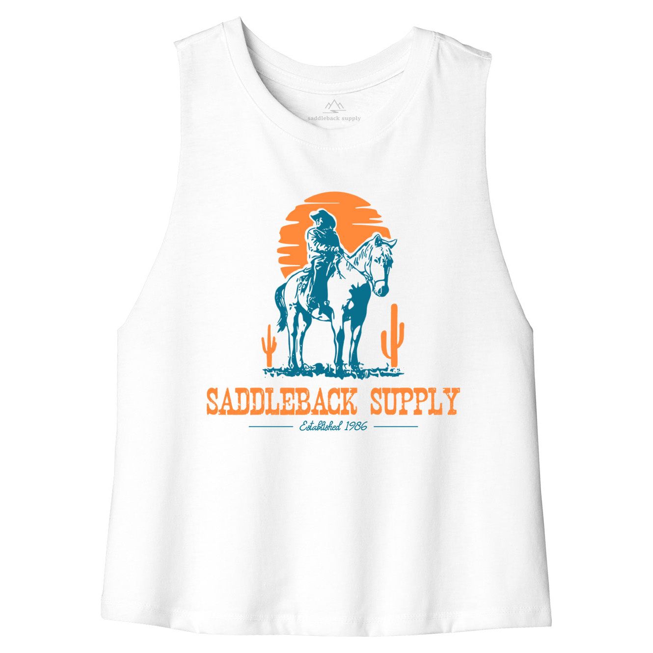 Saddleback Cowboy & Trusty Steed Crop Top - Angler's Pro Tackle & Outdoors