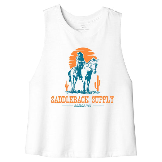 Saddleback Cowboy & Trusty Steed Crop Top - Angler's Pro Tackle & Outdoors