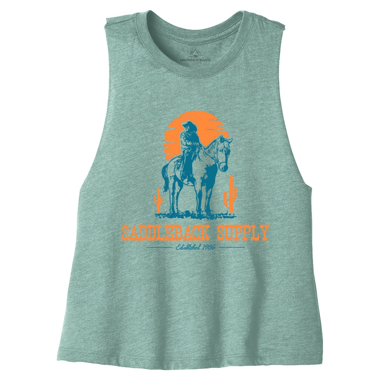Saddleback Cowboy & Trusty Steed Crop Top - Angler's Pro Tackle & Outdoors