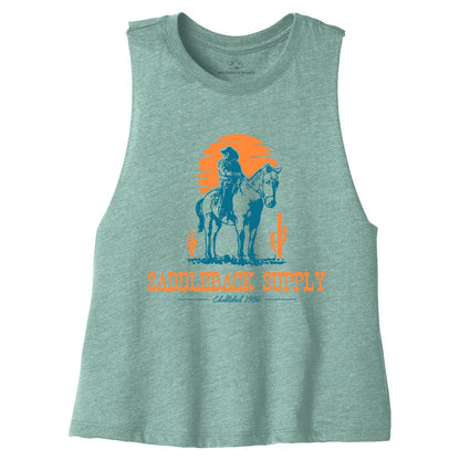 Saddleback Cowboy & Trusty Steed Crop Top - Angler's Pro Tackle & Outdoors