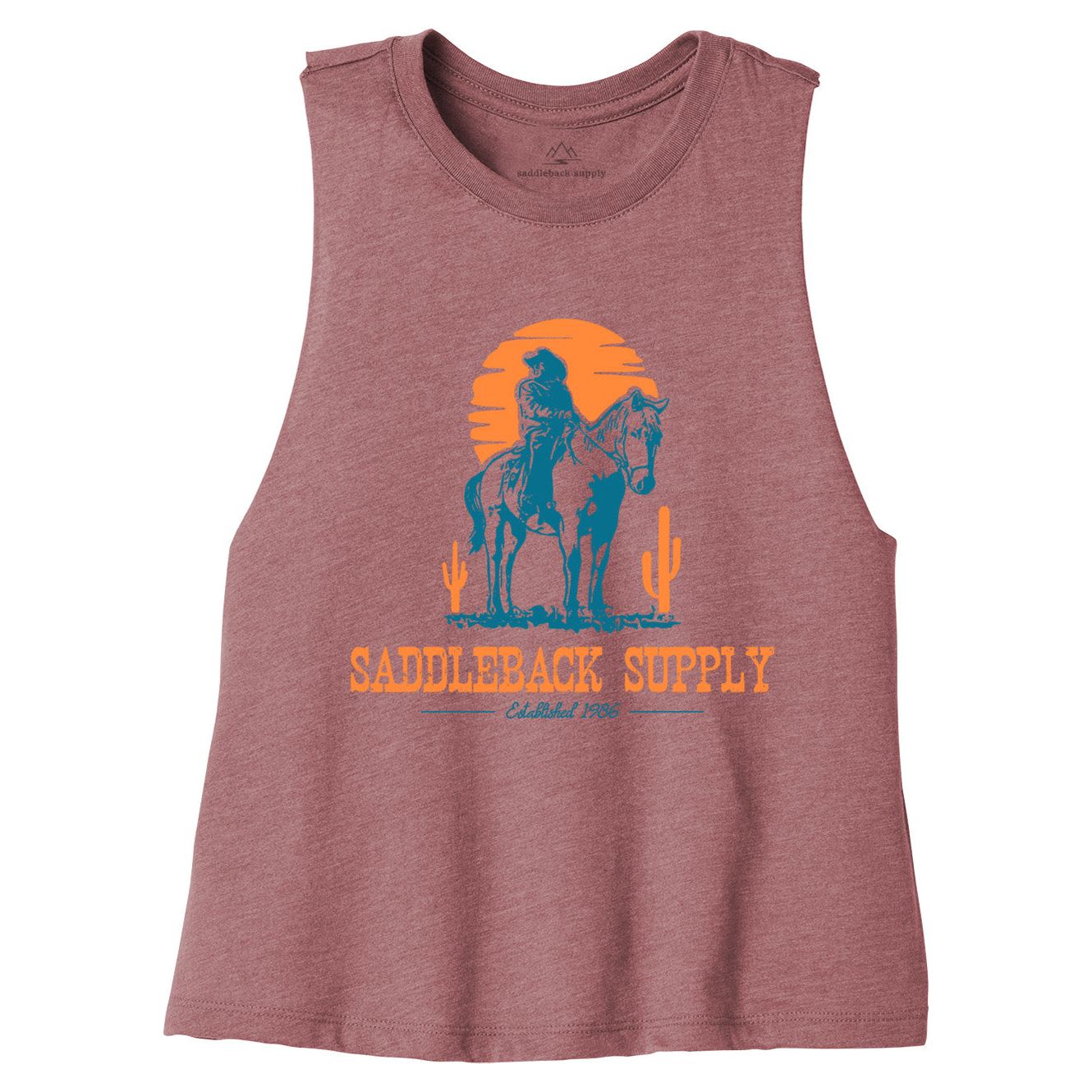 Saddleback Cowboy & Trusty Steed Crop Top - Angler's Pro Tackle & Outdoors
