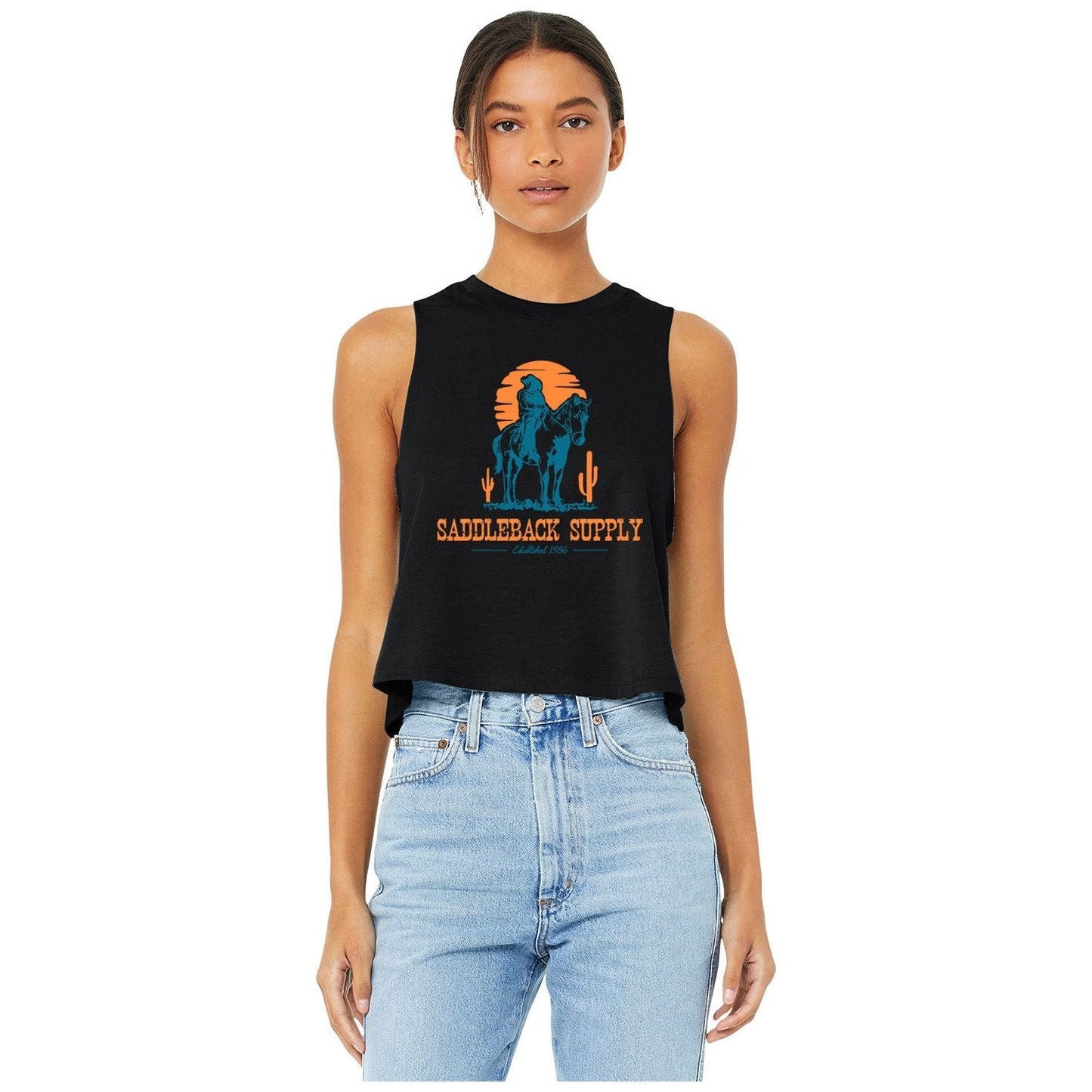 Saddleback Cowboy & Trusty Steed Crop Top - Angler's Pro Tackle & Outdoors