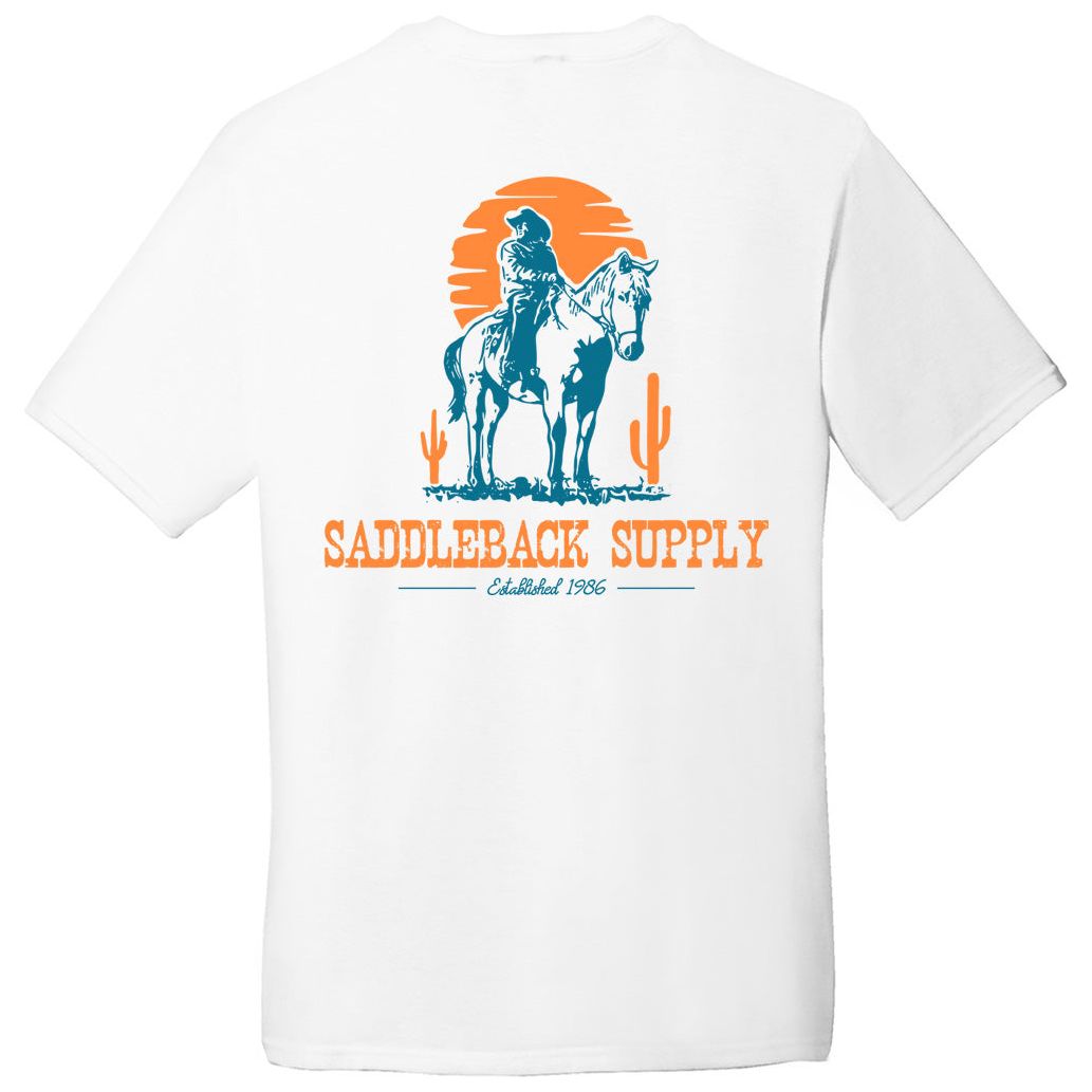 Saddleback Cowboy & Trusty Steed Lightweight Tee - Angler's Pro Tackle & Outdoors