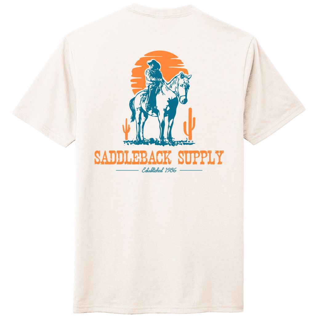 Saddleback Cowboy & Trusty Steed Lightweight Tee - Angler's Pro Tackle & Outdoors