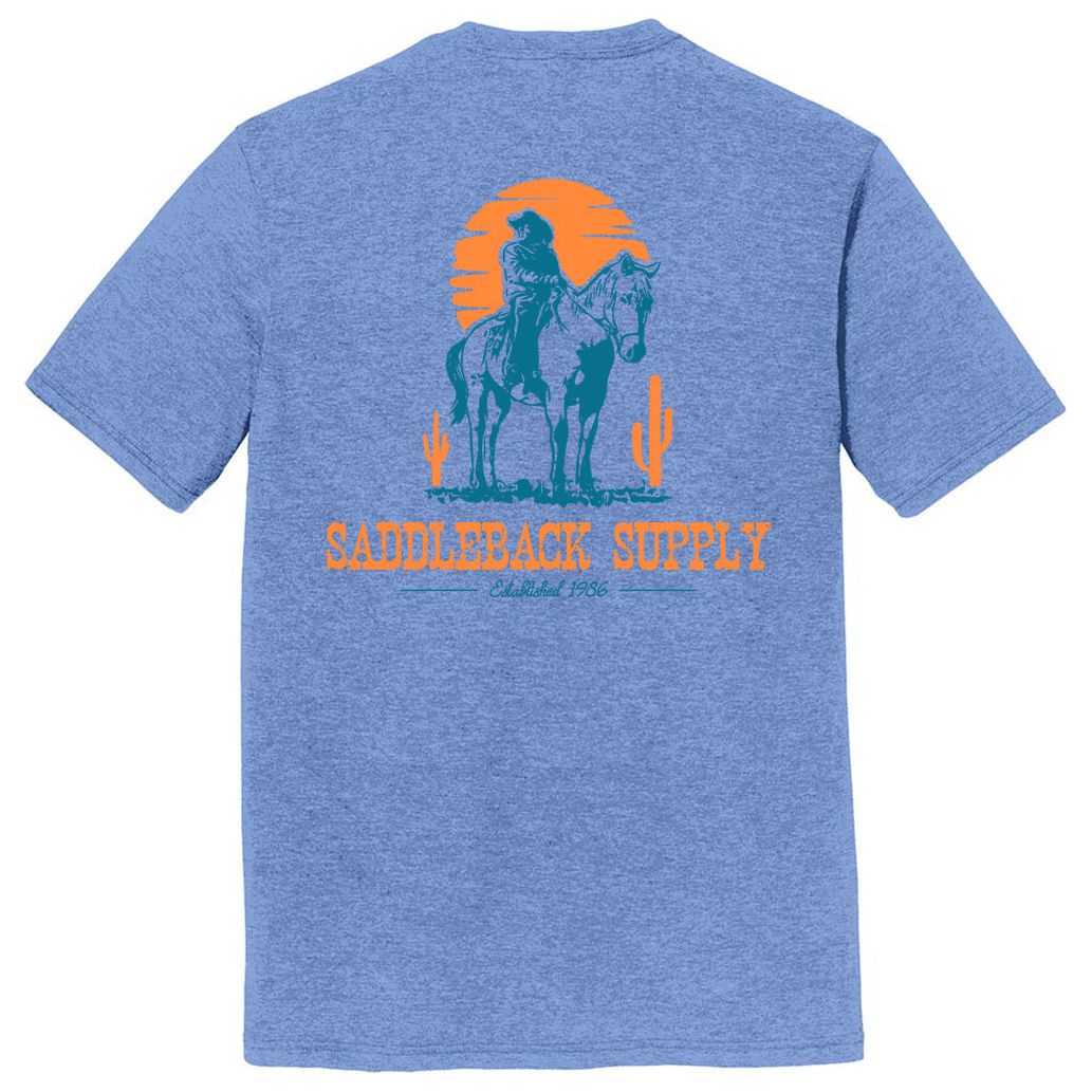 Saddleback Cowboy & Trusty Steed Lightweight Tee - Angler's Pro Tackle & Outdoors