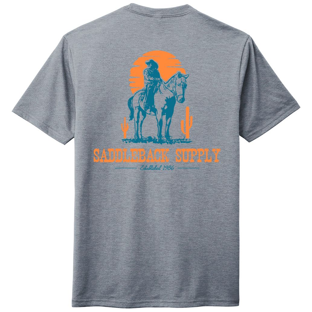 Saddleback Cowboy & Trusty Steed Lightweight Tee - Angler's Pro Tackle & Outdoors