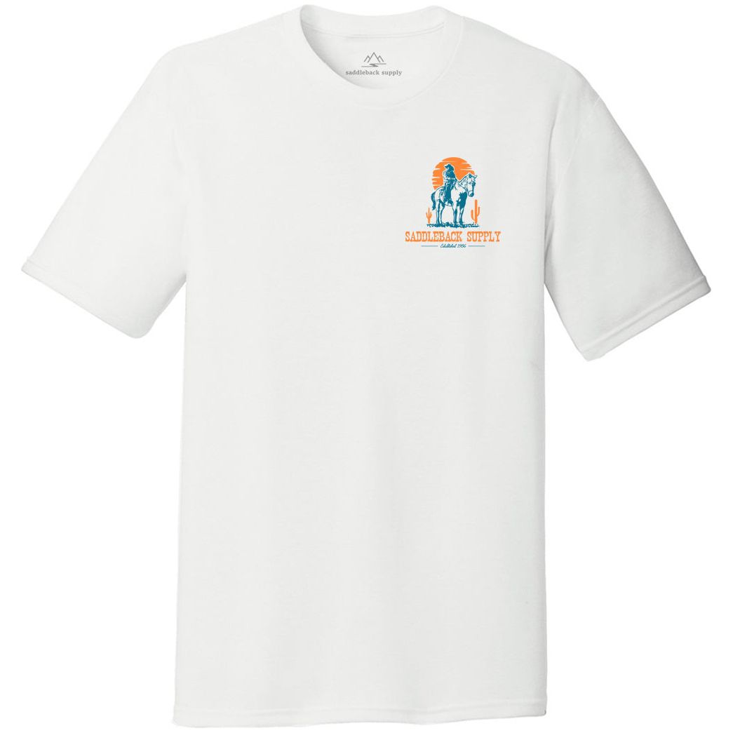 Saddleback Cowboy & Trusty Steed Lightweight Tee - Angler's Pro Tackle & Outdoors