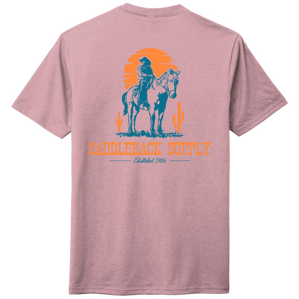 Saddleback Cowboy & Trusty Steed Lightweight Tee - Angler's Pro Tackle & Outdoors