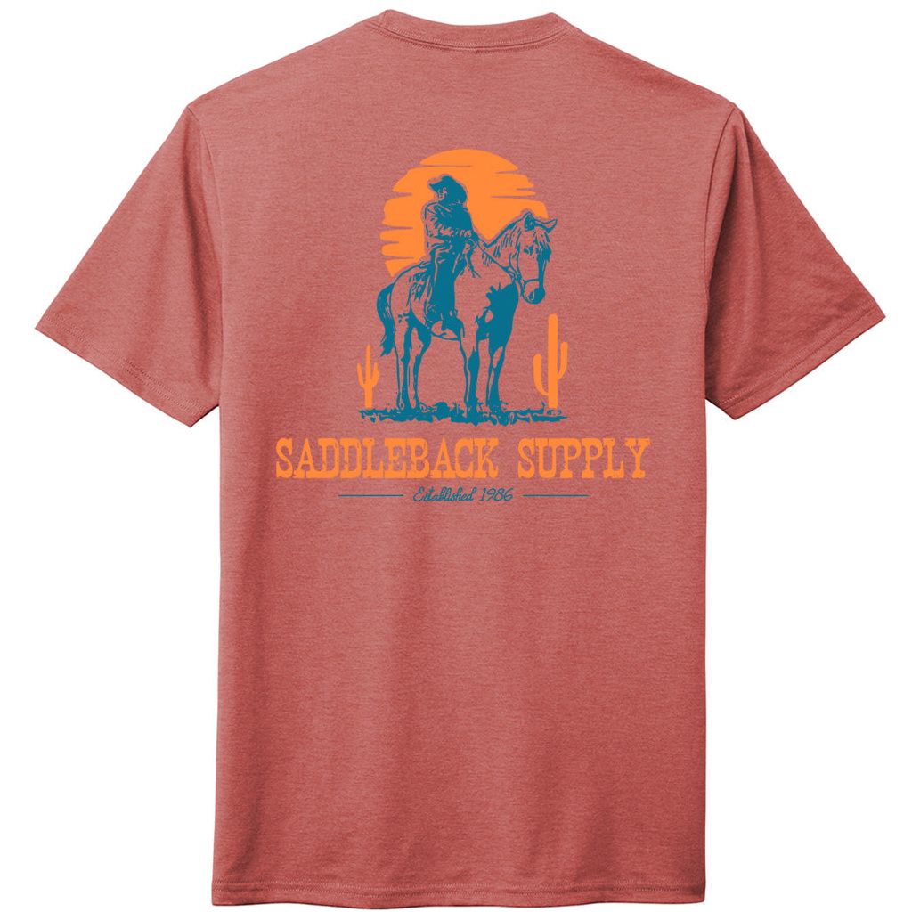 Saddleback Cowboy & Trusty Steed Lightweight Tee - Angler's Pro Tackle & Outdoors