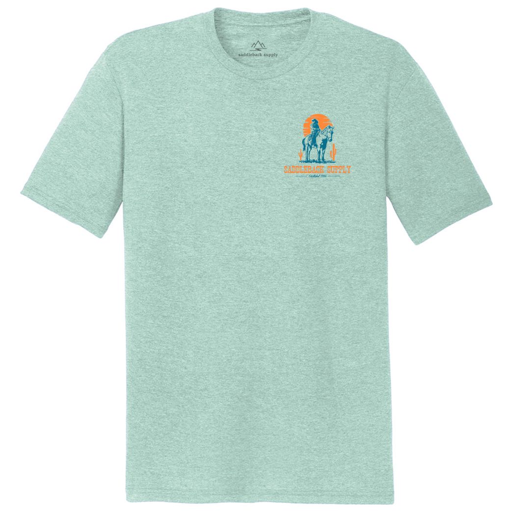 Saddleback Cowboy & Trusty Steed Lightweight Tee - Angler's Pro Tackle & Outdoors