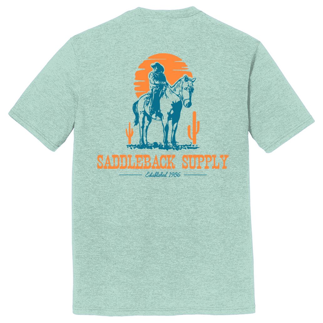 Saddleback Cowboy & Trusty Steed Lightweight Tee - Angler's Pro Tackle & Outdoors