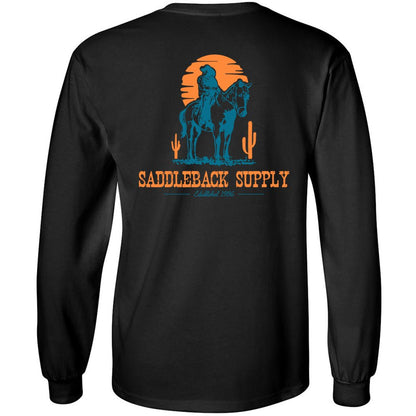 Saddleback Cowboy & Trusty Steed Long Sleeve Tee - Angler's Pro Tackle & Outdoors
