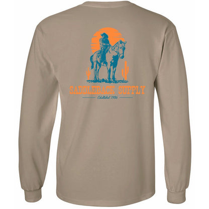 Saddleback Cowboy & Trusty Steed Long Sleeve Tee - Angler's Pro Tackle & Outdoors